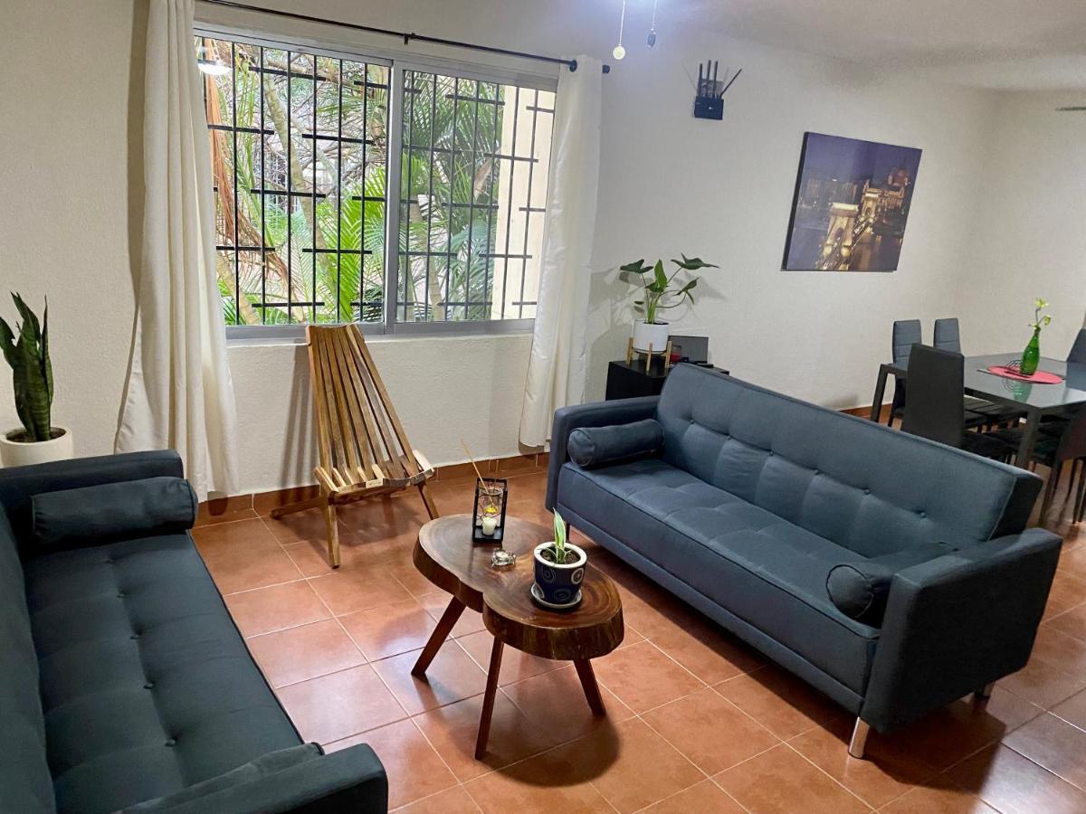 Peach35 Apartamento Centrico, 5 Min De La Playa Канкун Екстериор снимка